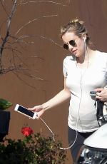 Pregnant EMMA ROBERTS Out in Los Angeles 09/28/2020