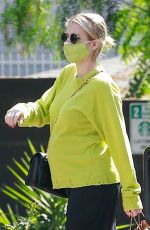 Pregnant EMMA ROBERTS Out in Los Feliz 09/24/2020