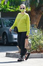 Pregnant EMMA ROBERTS Out in Los Feliz 09/24/2020