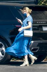 Pregnant EMMA ROBERTS Out Shopping in Los Feliz 09/25/2020