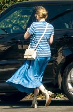 Pregnant EMMA ROBERTS Out Shopping in Los Feliz 09/25/2020