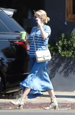 Pregnant EMMA ROBERTS Out Shopping in Los Feliz 09/25/2020