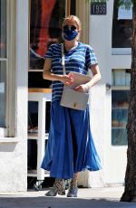 Pregnant EMMA ROBERTS Out Shopping in Los Feliz 09/25/2020