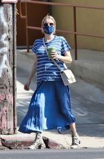 Pregnant EMMA ROBERTS Out Shopping in Los Feliz 09/25/2020