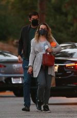 Pregnant RACHEL MCADAMS at a Park in Los Angeles 09/23/2020