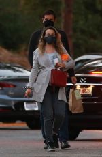 Pregnant RACHEL MCADAMS at a Park in Los Angeles 09/23/2020