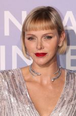 PRINCESS CHARLENE OF MONACO at Monte-carlo Gala for Planetary Health 09/24/2020