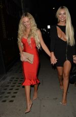 RACHEL FENTON Leaves Novikov Restaurant in London 09/23/2020