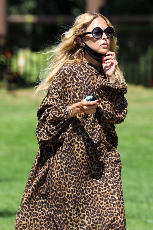 RACHEL ZOE Out and About in Los Angeles 09/04/2020