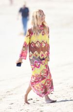 RACHEL ZOE Out Walking at a Beach in Santa Barbara 08/31/2020