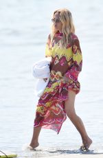 RACHEL ZOE Out Walking at a Beach in Santa Barbara 08/31/2020