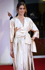 REBECCA BORGA at Padrenostro Premiere at 2020 Venice International Film Festival 09/04/2020