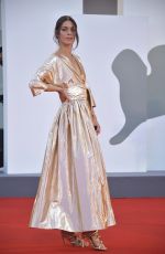 REBECCA BORGA at Padrenostro Premiere at 2020 Venice International Film Festival 09/04/2020