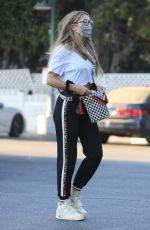 REBECCA GATHEART Shopping at Bristol Farms in Beverly Hills 09/20/2020