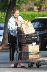 REBECCA GAYHEART Out Shopping in Beverly Hills 09/14/2020