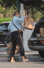 REBECCA GAYHEART Out Shopping in Beverly Hills 09/14/2020