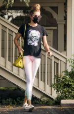 REBECCA ROMIJN Leaves a Spa in Malibu 09/15/2020