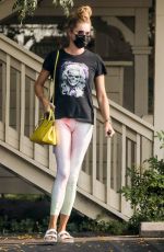 REBECCA ROMIJN Leaves a Spa in Malibu 09/15/2020