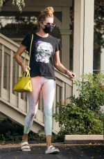 REBECCA ROMIJN Leaves a Spa in Malibu 09/15/2020