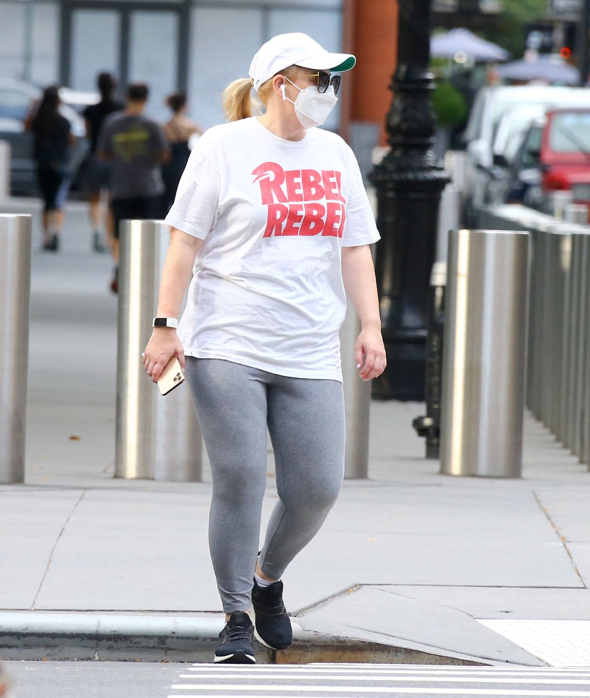 REBEL WILSON Out and About in New York 09/07/2020 – HawtCelebs