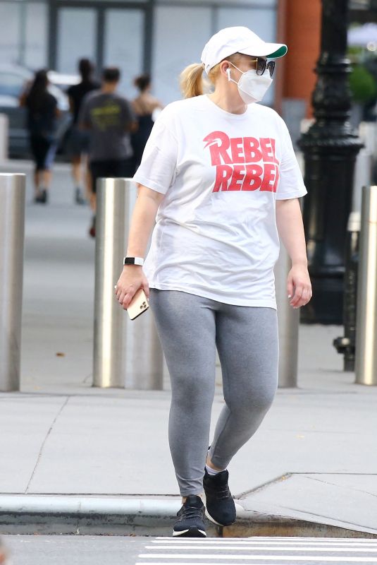 REBEL WILSON Out and About in New York 09/07/2020