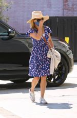 REESE WITHERSPOON Arrives at Spa in Brentwood  09/02/2020
