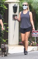 REESE WITHERSPOON Out with her Dog in Brentwood 09/08/2020