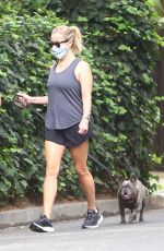 REESE WITHERSPOON Out with her Dog in Brentwood 09/08/2020