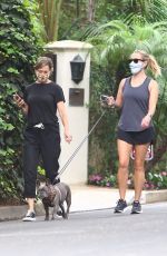 REESE WITHERSPOON Out with her Dog in Brentwood 09/08/2020