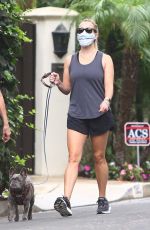 REESE WITHERSPOON Out with her Dog in Brentwood 09/08/2020