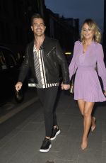 RHIAN SUGDEN Night Out in Manchester 09/11/2020