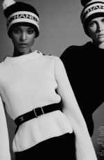 RIANNE VON ROMPAEY and MALIKA LOUBACK in Vogue Magazine, France October 2020