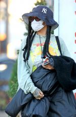 RIHANNA Out and About in Los Angeles 09/22/2020