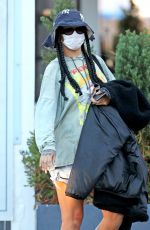 RIHANNA Out and About in Los Angeles 09/22/2020