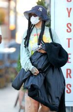 RIHANNA Out and About in Los Angeles 09/22/2020