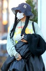 RIHANNA Out and About in Los Angeles 09/22/2020