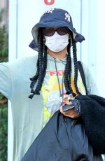 RIHANNA Out and About in Los Angeles 09/22/2020