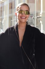 RITA ORA Arrives at Fendi