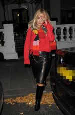RITA ORA Night Out in London 09/07/2020
