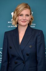 ROMOLA GARAI at Miss Marx Photocall at 77th Venice Film Festival 09/05/2020