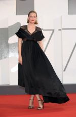 ROMOLA GARAI at Miss Marx Premiere at 2020 Venice Film Festival 09/05/2020