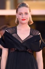 ROMOLA GARAI at Miss Marx Premiere at 2020 Venice Film Festival 09/05/2020