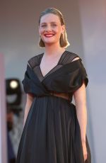 ROMOLA GARAI at Miss Marx Premiere at 2020 Venice Film Festival 09/05/2020