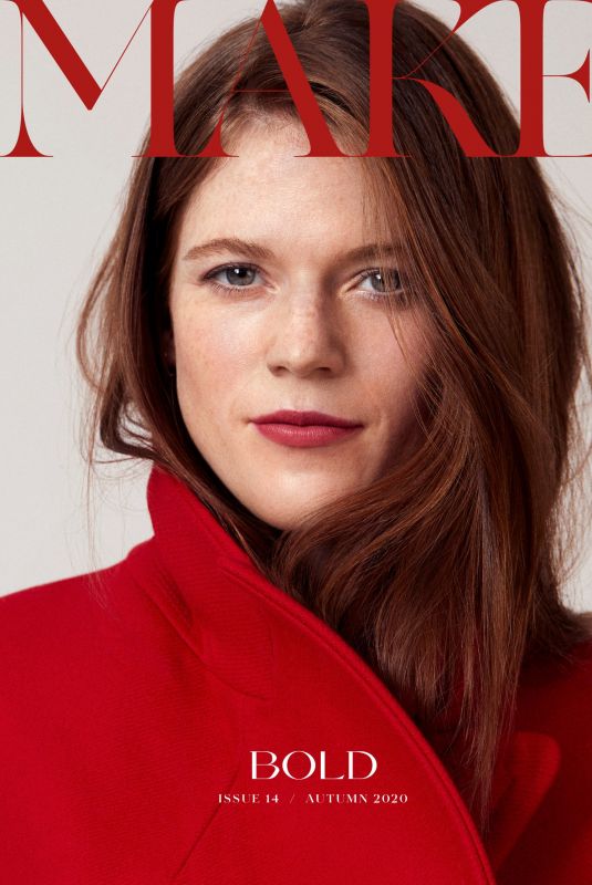 ROSE LESLIE for Make Magazine, Autumn 2020