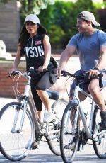 ROXANNE PALLETT Out Riding a Bike in New York 09/28/2020