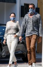 RUMER WILLIS and Armie Hammer Out in Los Angeles 09/02/2020