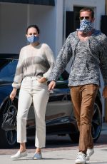 RUMER WILLIS and Armie Hammer Out in Los Angeles 09/02/2020