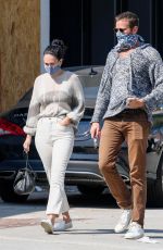 RUMER WILLIS and Armie Hammer Out in Los Angeles 09/02/2020