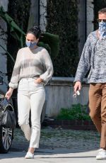 RUMER WILLIS and Armie Hammer Out in Los Angeles 09/02/2020