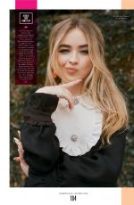 SABRINA CARPENTER in Cosmopolitan Magazine, October 2020